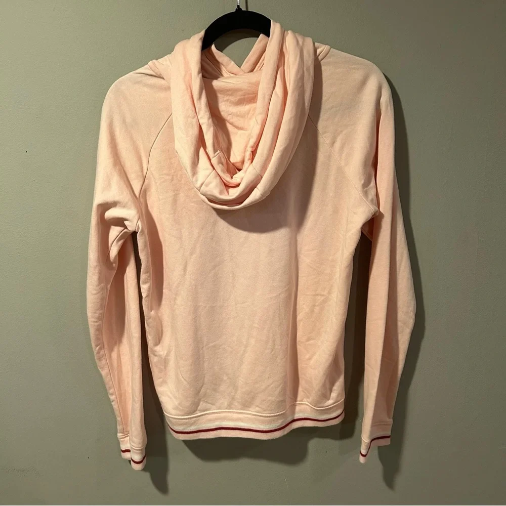 Nike Pink Center Swoosh Women’s Hoodie Sweatshirt EUC XS